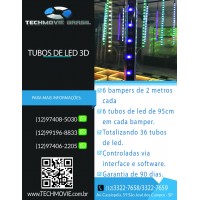 Kit Tubos de Led 3D