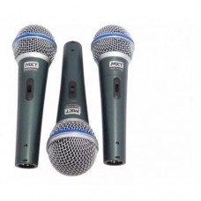 Kit 3 Microfones Profissionais