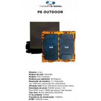 Painel de LED P10/P6