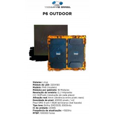 Painel de LED P10/P6