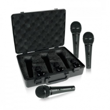 KIT DE MICROFONE XM 1800S ULTRAVOICE MALETA C/3 BEHRINGER