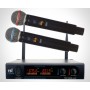 MICROFONE SEM FIO DUPLO TSI 1200 UHF 96 CANAIS